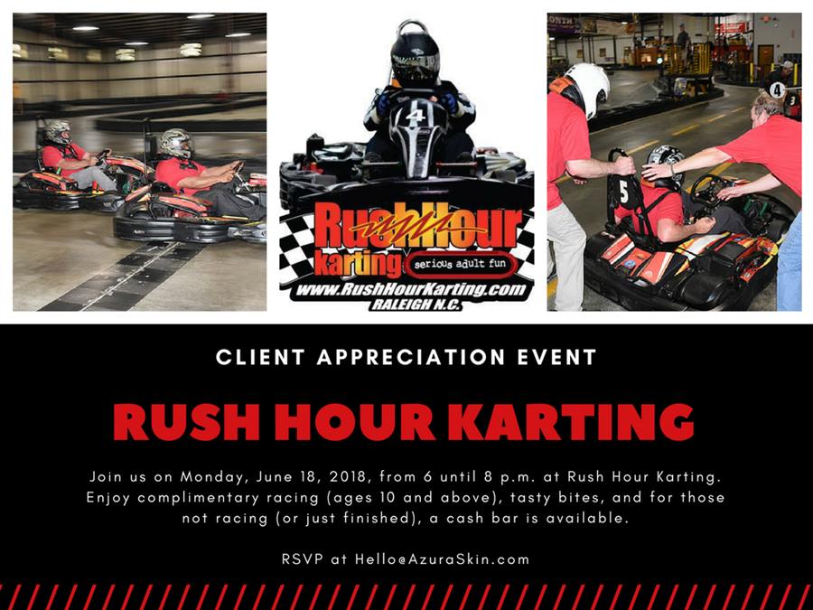 Azura Client Appreciation Event: Rush Hour Karting